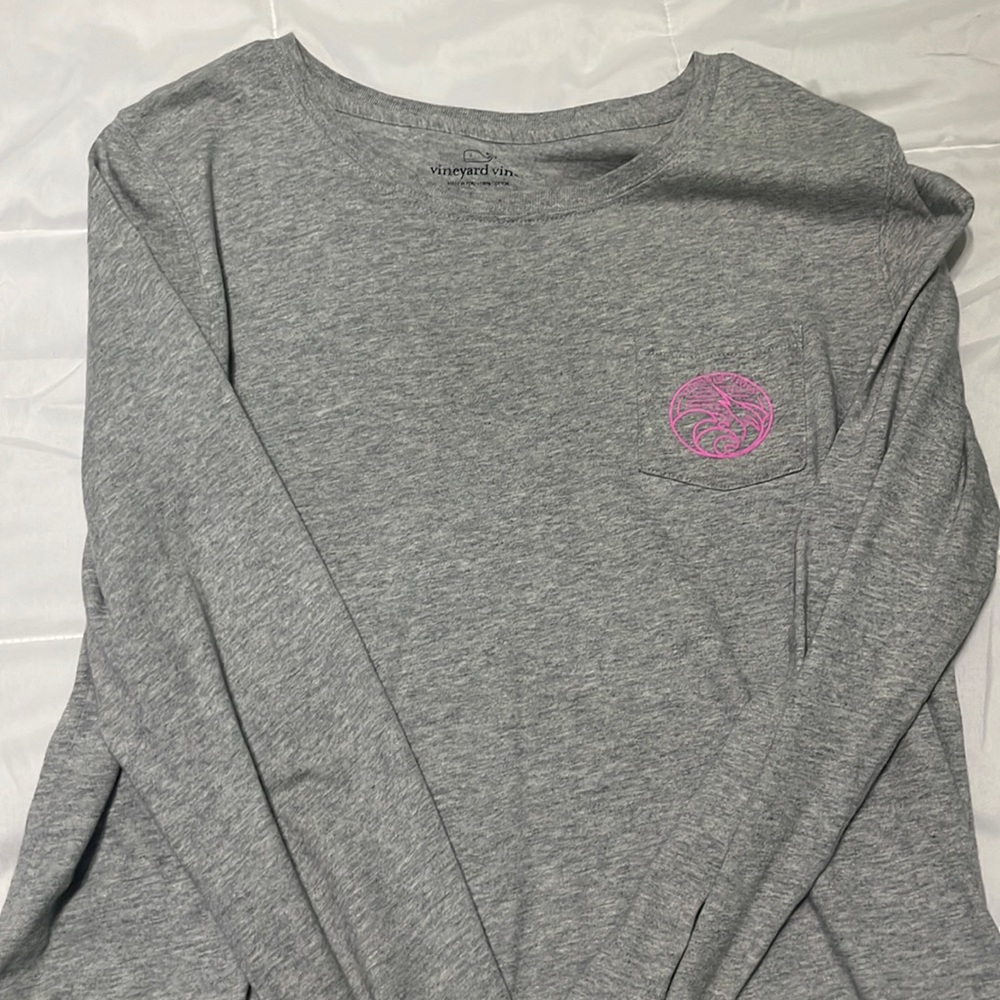 grey long sleeve